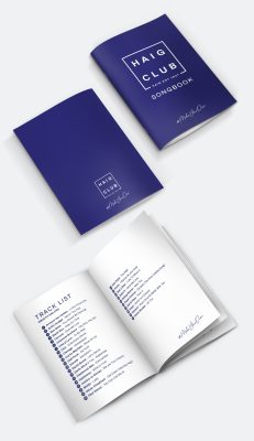 Haig - Song Book Mockup